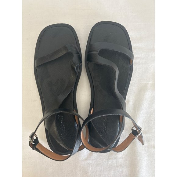Madewell NL857 The Mabel Asymmetric-Strap Sandal, Size 7 - Picture 3 of 10